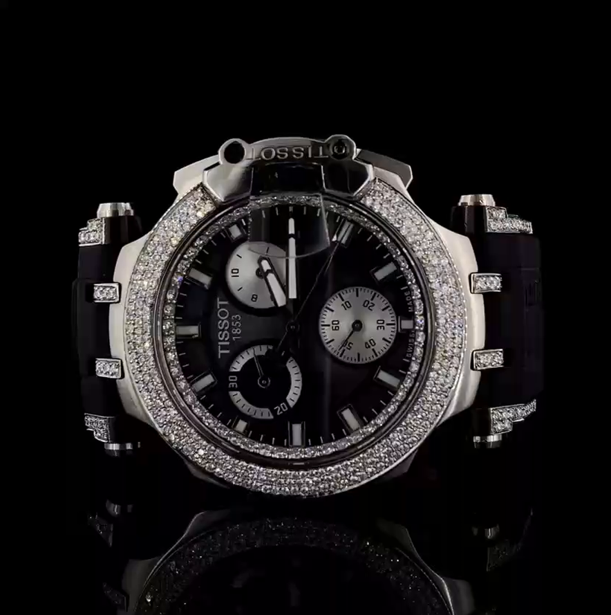 Tissot 1853 Chronograph Diamond-Accented Luxury Watch