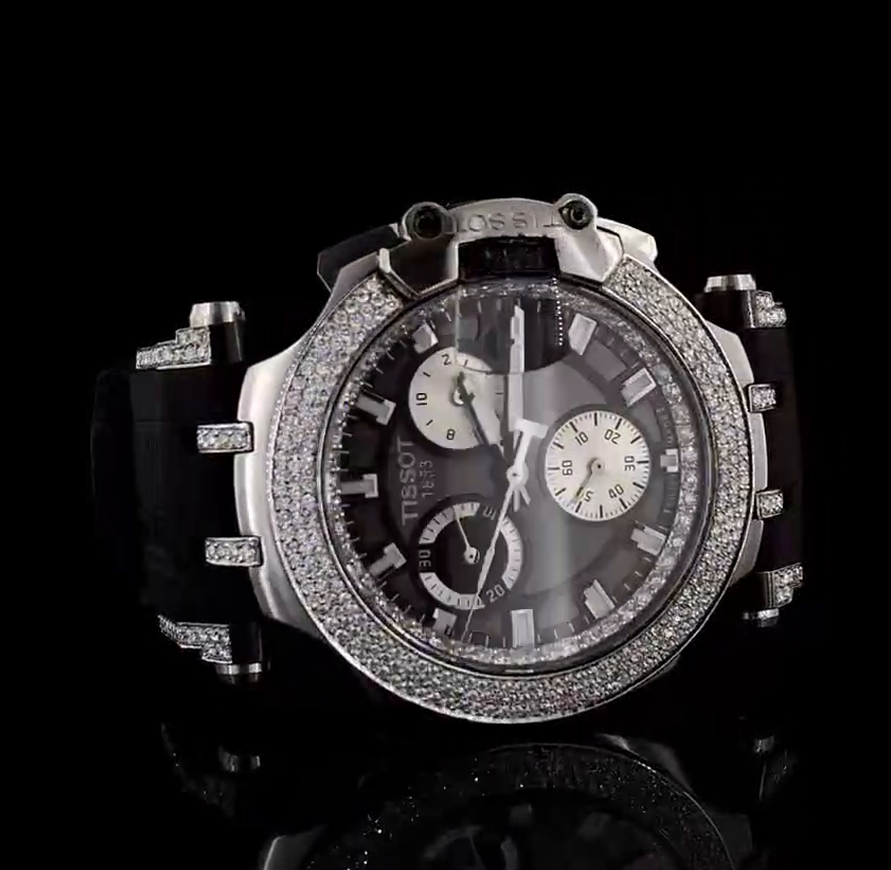 Tissot 1853 Chronograph Diamond-accented Luxury Watch at