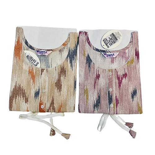 Rayon Cloth Frock Printed Nighty