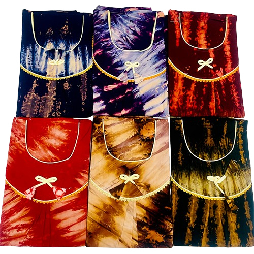 Round Lace Tie Dye Nighty