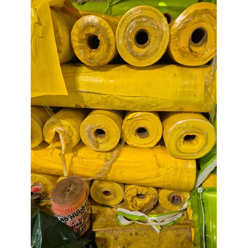 Hdpe Pvc Coated Tarpaulin - Color: Yellow