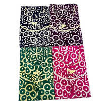 Ladies Round Lace Tie Dye Nighty - Color: Multi Colour Available