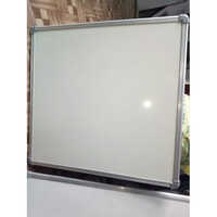 L N White Non Magnetic Board - Aluminium Material, Rectangular Shape, Sleek White Finish | Easy Installation, Ideal For Schools And Colleges