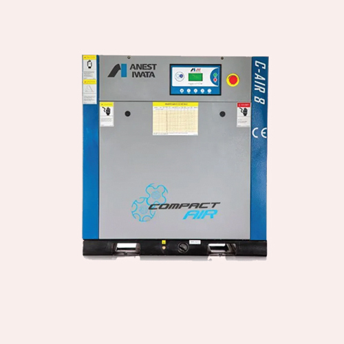 Belt Driven Screw Compressor - Color: Grey