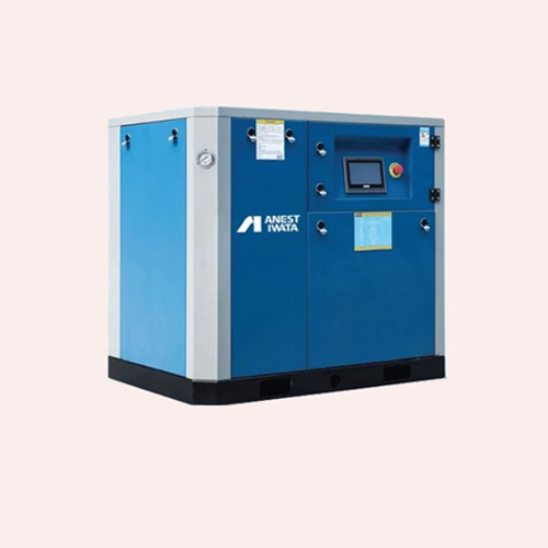 100 Hp Apm Series Screw Compressor - Color: Blue