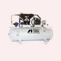10 Hp Tank Mounted Vacuum Pump - Mild Steel, Various Sizes, White | High-performance Industrial Solution For Liquid Transfer, Vacuum Packaging, And Vacuum Forming
