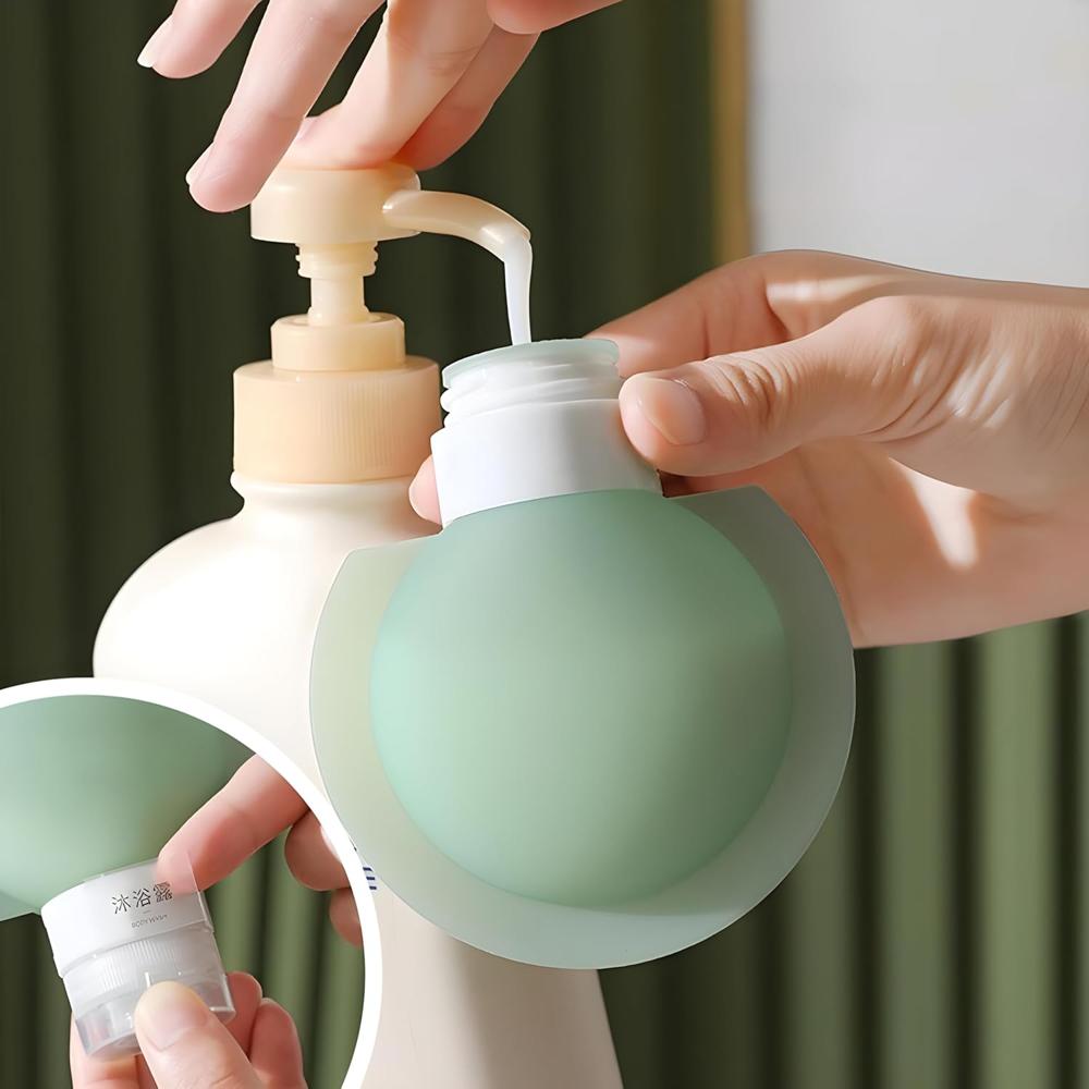 Silicone Lotion Bottle - Color: Multicolor
