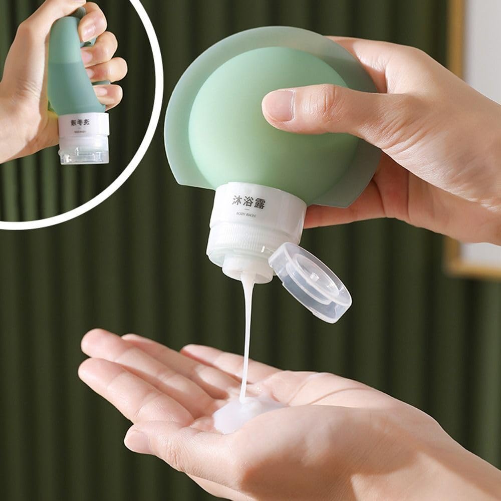 Silicone Lotion Bottle - Color: Multicolor