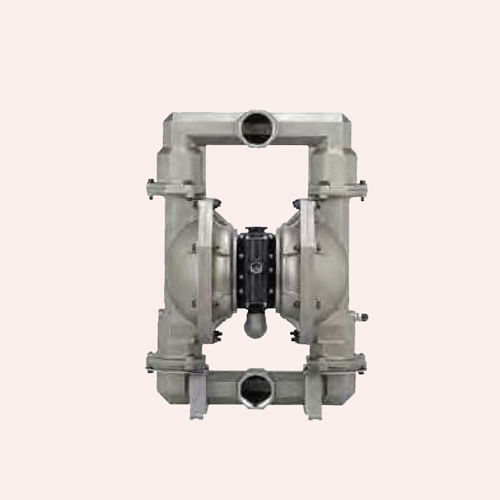 Ss Air Oriented Double Diaphragm Pump - Color: Silver