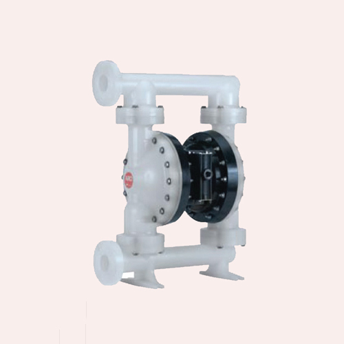 Pp Air Oriented Double Diaphragm Pump - Color: White