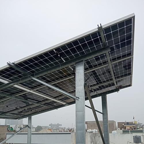 3Kw Solar Plant - Material: Metal