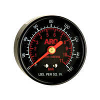 Analog Pressure Gauge - Stainless Steel , Different Sizes , Polished Silver Finish | Accurate Analog Display For Reliable Industrial Readings