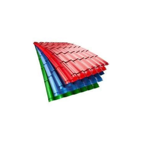 Gi Colour Coated Profile Roofing Sheet - Color: Multicolor