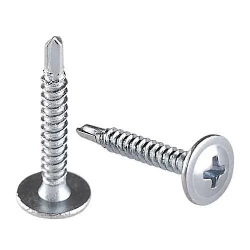 Stainless Steel Self Drilling Screw - Color: Silver