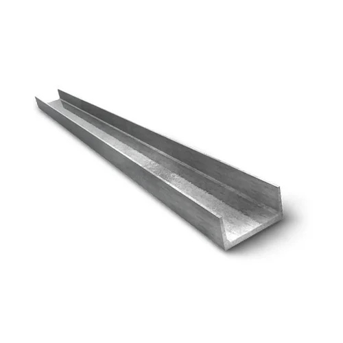 Mild Steel En8 U Channel - Finish: Polished