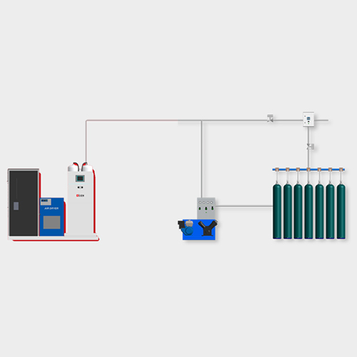 High-Pressure Nitrogen Cylinder Filling System - Automatic Grade: Semi-Automatic