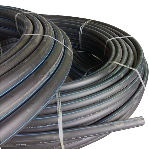 HDPE Pipe - Round Shape, Different Thickness Options, Black Color | High Quality, Long Life Span, Ideal for Agriculture