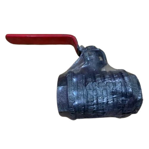 QINN 40mm Cast Iron Ball Valve - Cast Iron, 40mm Size, Polished Finish, Available in Blue and Red | High-Pressure Valve for Water Control