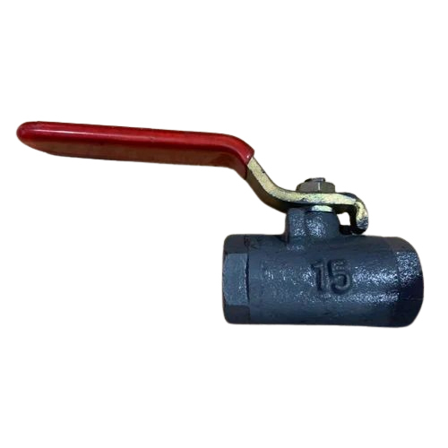 15mm Cast Iron Ball Valve - Cast Iron, 15mm Size, Blue & Red Colors | High-Pressure, Polished Finish for Rust & Corrosion Resistance