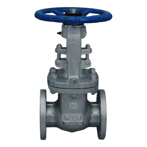 Industrial Cast Steel Gate Valve - Color: Silver