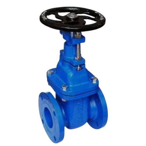 Cast Iron Sluice Valve - High Pressure, Various Sizes Available , Durable Blue Solution for Industrial Water Management