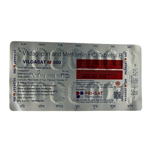Vildagliptin Andmetformin Hci Tablets Ip - Drug Type: General Medicines