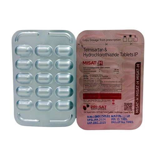 Misat-h Telmisartan And Hydrochlorothiazide Tablets Ip - Drug Type: General Medicines