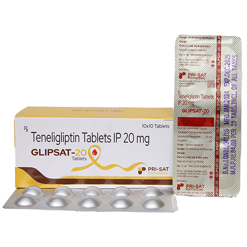 Glipsat-20Mg Teneligliptin Tablets - Drug Type: General Medicines