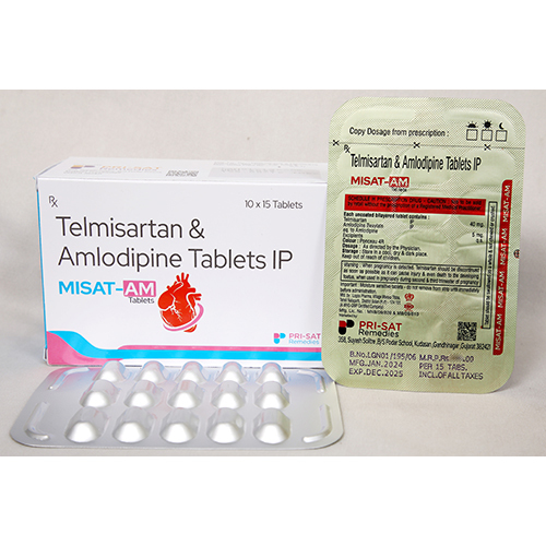 Misat-am Telmisartan And Amlodipine Tablets Ip - Drug Type: General Medicines