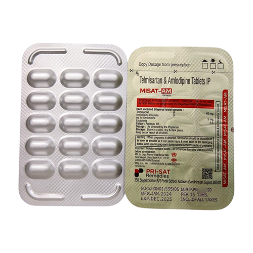 Misat-am Telmisartan And Amlodipine Tablets Ip - Drug Type: General Medicines