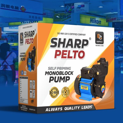 0.5HP Sharp Pelto Pump