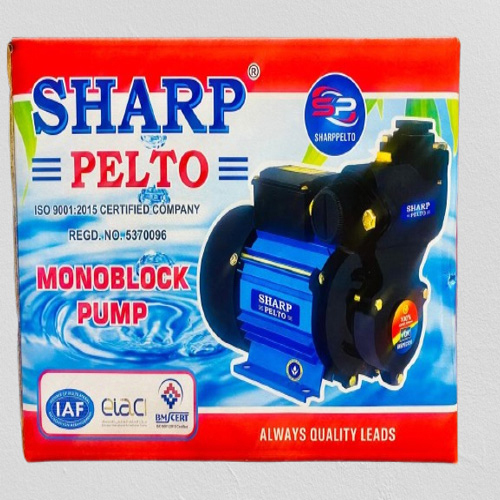 1Hp Sharp Pelto Pump - Color: Black