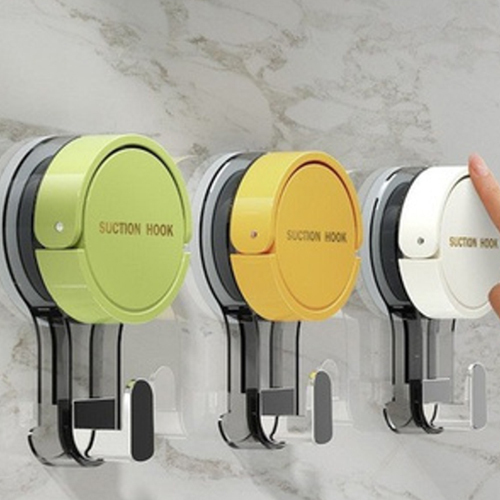 Suction With Lock Hook Sticker