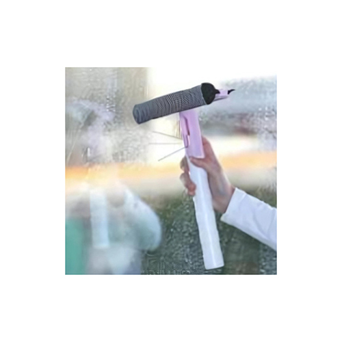 Dual Glass Spray Wiper - Material: Plastic & Rubber