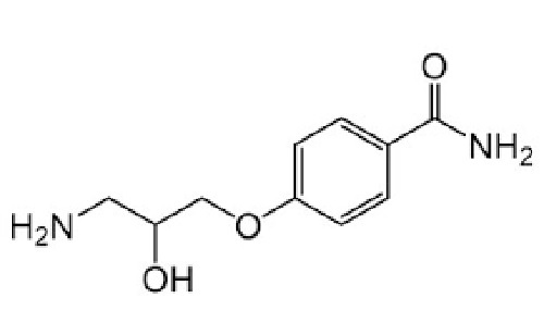2-[4-[[(2RS)-oxiran-2-yl]methoxy]phenyl] acetamide