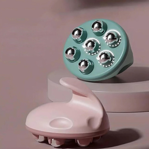 Seven wheele ball massager