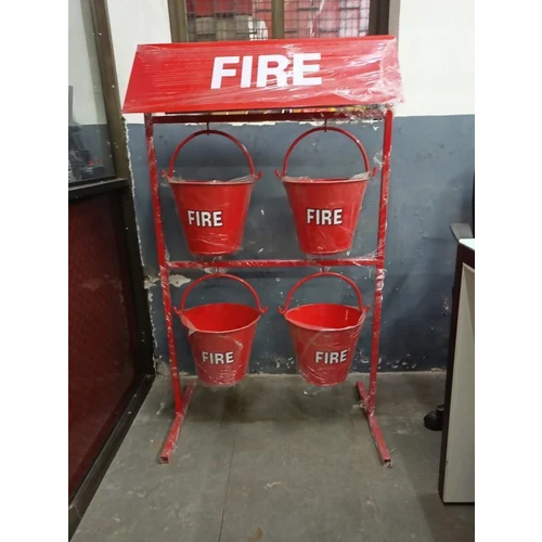 Fire Buckets With Stand