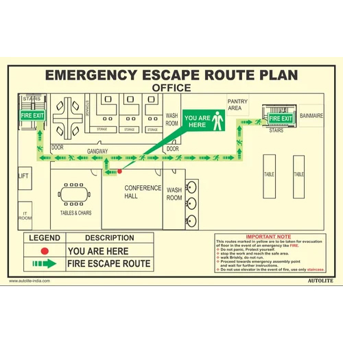 Fire Evacuation Plan