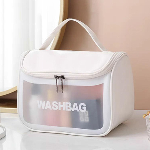White Cosmetic Bag