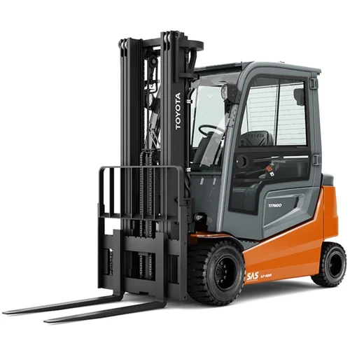 Electric Forklift Truck - Color: Black