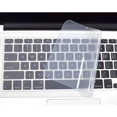 Silicone Keyboard Cover - Color: White