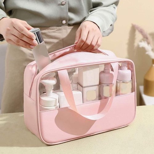 Fancy Wash Bag - Color: Pink