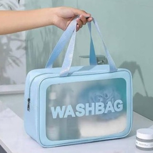Blue Wash Bag
