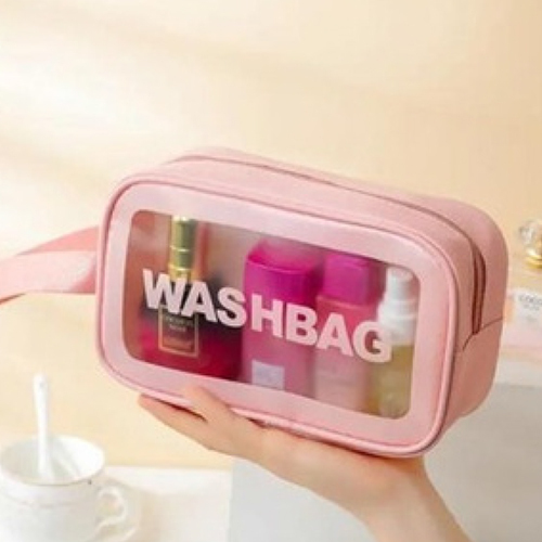 Light Pink Wash Bag - Feature: Recyclable