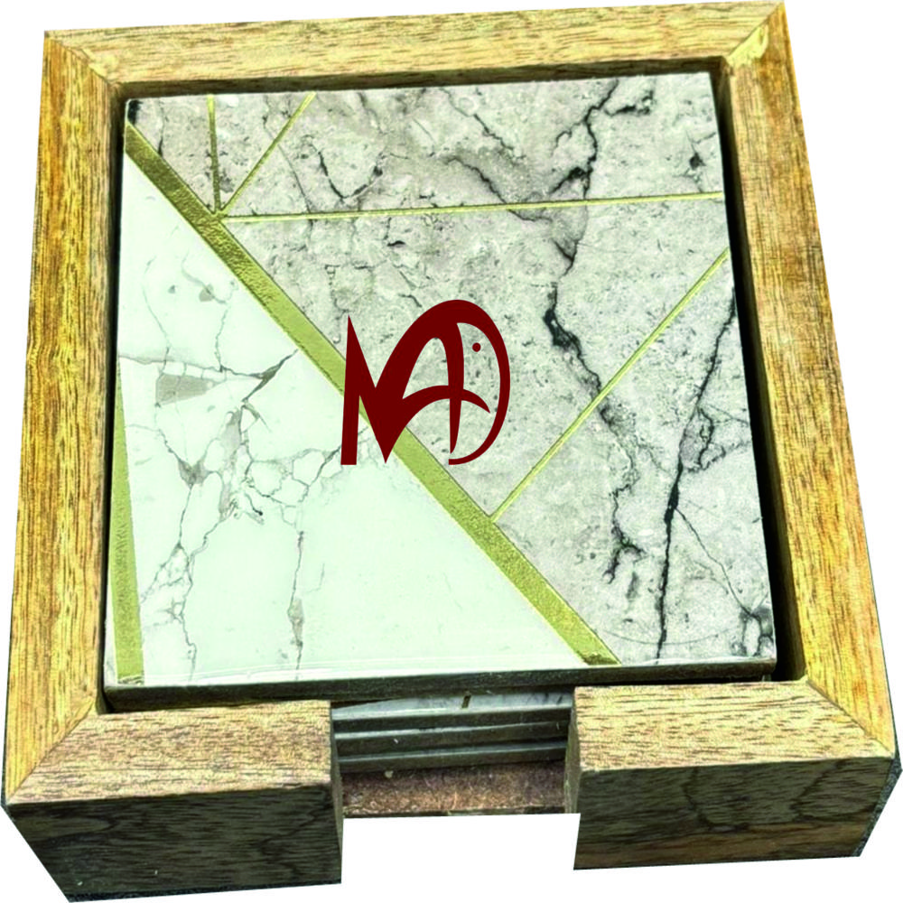 Coaster Set - Color: Multicolor