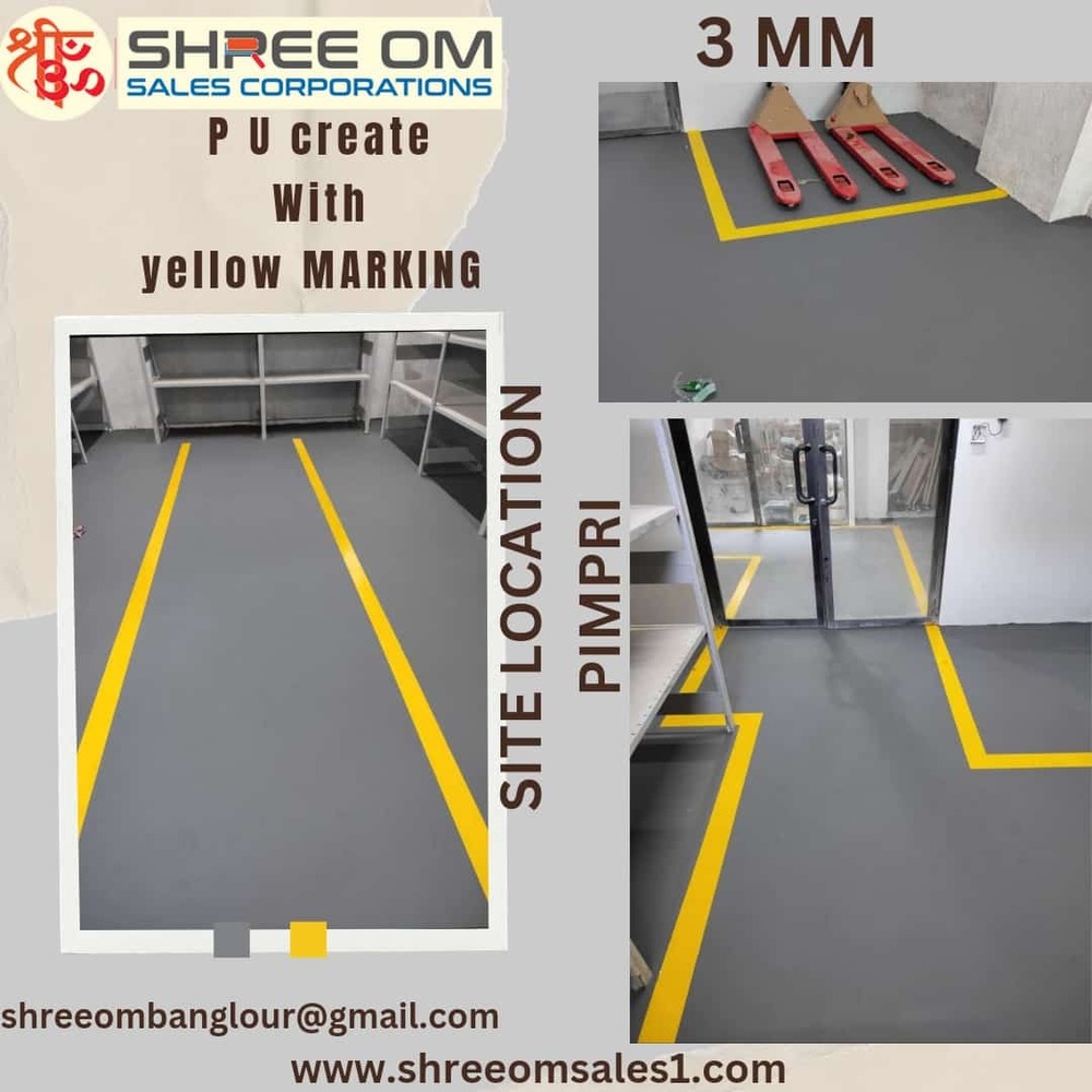 Heavy Duty Polyurethane Based Flow Applied - Grade: Industrial