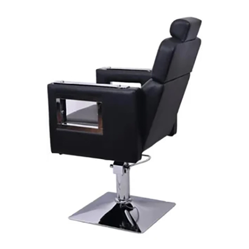 Black Salon Chair - Attributes: Hard