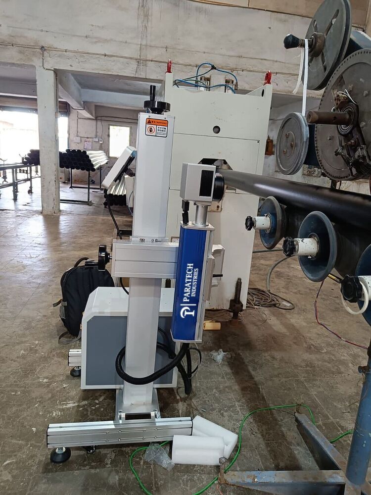 Laser Marking Flyer Machine - Color: White