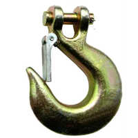 Clevis Slip Hook With Latch - Rust-proof Material, Standard Size, 5 Tonne Lifting Capacity | Secure Latch Feature For Safe Lifting Applications