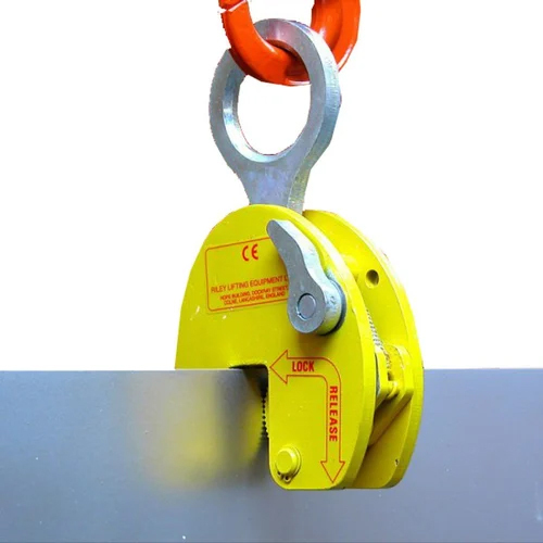 Universal Plate Lifting Clamp - Color: Yellow